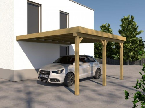 Prikker Carport Anlehn KDI 400 x 500cm