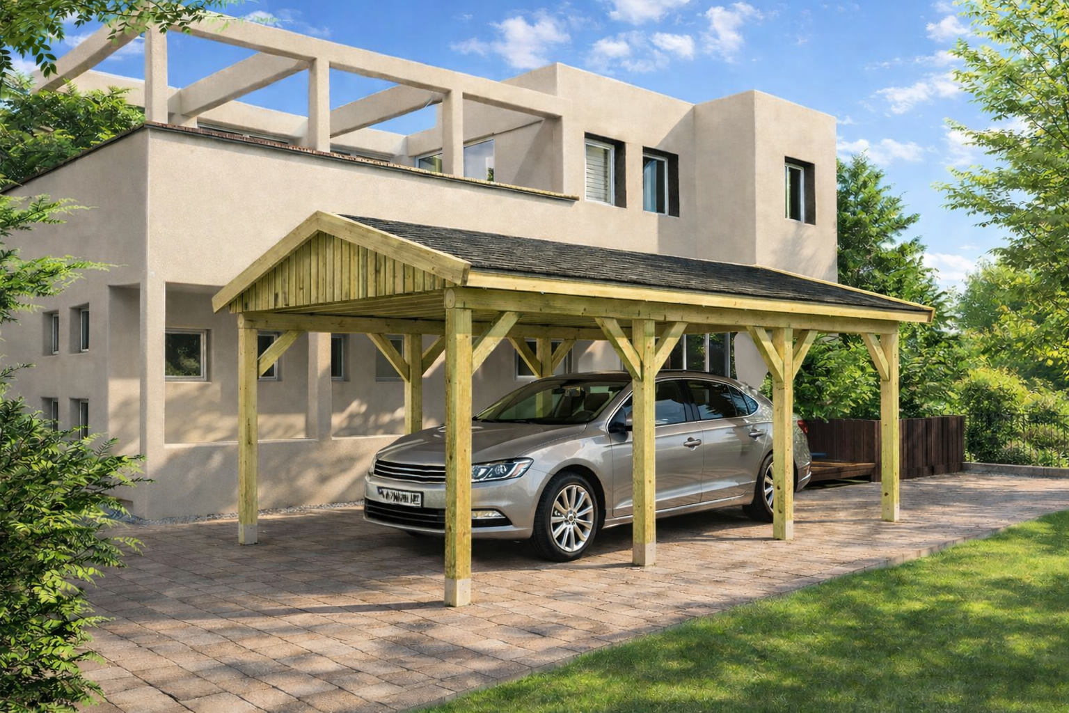 Prikker Carport Satteldach KDI 350 x 600cm