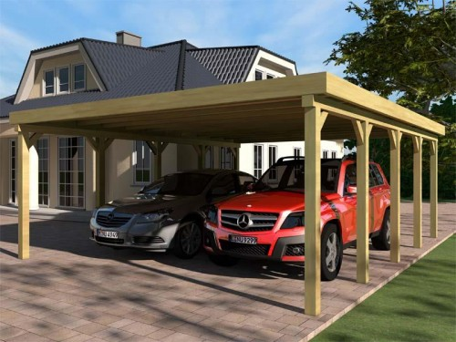 Prikker Carport Flachdach KDI 600 x 700cm