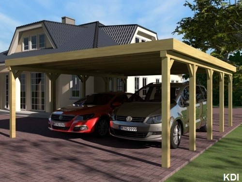 Prikker Wohnmobil Flachdach Carport 700x800cm