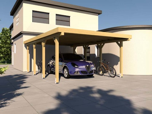 Prikker Carport Flachdach KDI 500 x 600cm