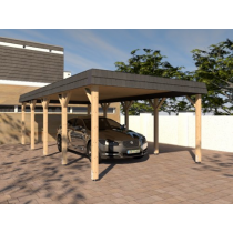 Prikker Carport Walmblende KVH 400 x 800cm