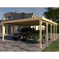 Prikker Carport Flachdach 700x700cm