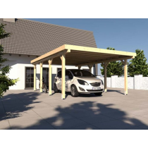 Prikker Carport Flachdach KVH 500 x 600cm