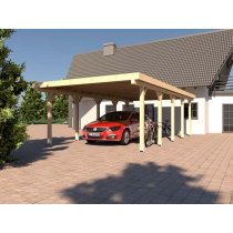 Prikker Carport Flachdach KVH 500 x 800cm