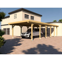 Prikker Carport Flachdach 300x900cm