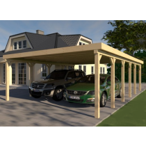 Prikker Carport Flachdach 600x900cm