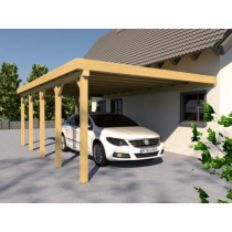 Prikker Carport Anlehn KDI 350 x 900cm