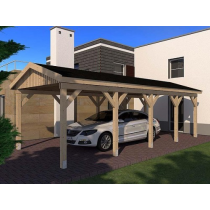 Prikker Carport Satteldach 350x800cm