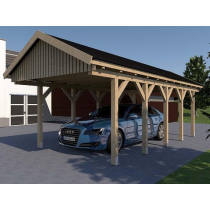 Prikker Carport Satteldach 400x800cm
