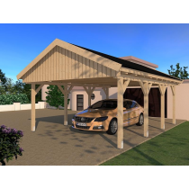 Prikker Carport Satteldach 500x600cm