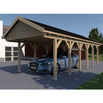 Prikker Carport Satteldach KDI 350 x 900cm