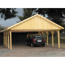 Prikker Carport Satteldach BSH 600 x 700cm