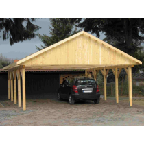 Prikker Carport Satteldach 800x900cm
