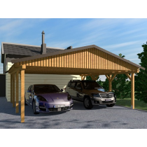 Prikker Carport Satteldach 700x700cm