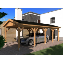 Prikker Carport Satteldach KDI 350 x 800cm