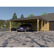 Prikker Carport Walmblende KDI 600 x 800cm GR