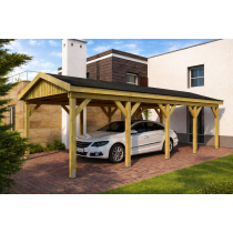 Prikker Carport Satteldach KDI 400 x 800cm