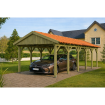 Prikker Carport Satteldach KDI 350 x 900cm