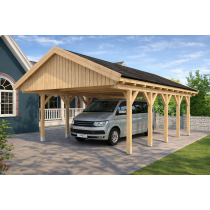 Prikker Carport Satteldach BSH 500 x 800cm