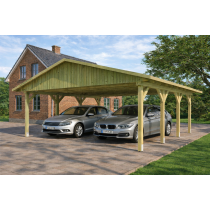 Prikker Carport Satteldach 700x600cm