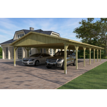 Prikker Carport Satteldach KDI 700 x 900cm