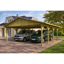 Prikker Carport Satteldach 800x500cm