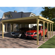 Prikker Carport Flachdach KDI 600 x 700cm