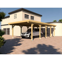 Prikker Carport Flachdach KDI 500 x 800cm