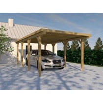 Prikker Carport Flachdach KDI 300 x 600cm