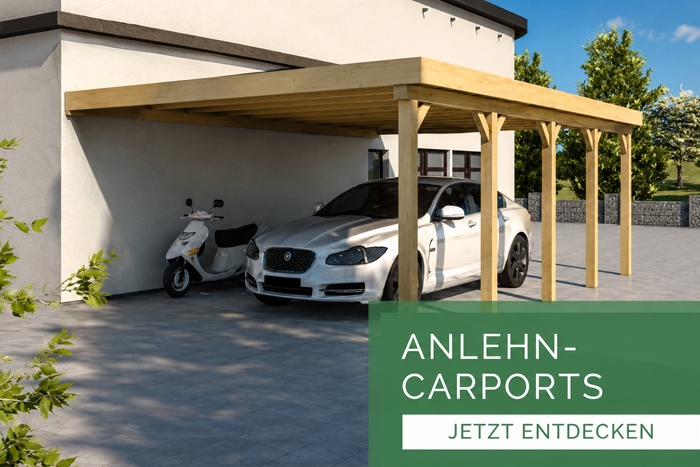 Anlehncarports