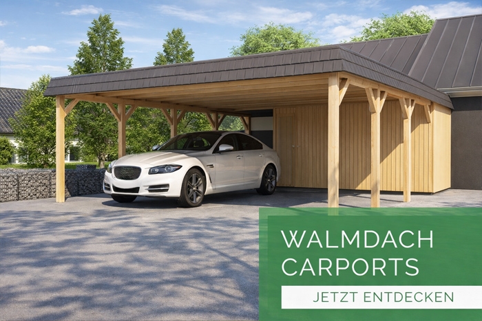 Walmdachcarports